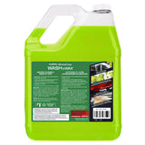 Turtle Wax Hyperfoam Wash & Wax, Green Apple Scent (128 oz)