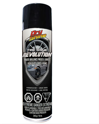 Dry Shine Revolution for Tires and Rims, 3-pack