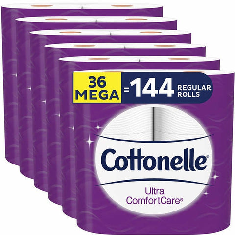 Cottonelle MEGA, Ultra ComfortCare Soft 2-ply Bathroom Tissue, 36-pack