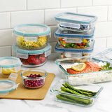 Snapware Glass Food Storage, 18-piece