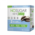 No Sugar Keto Bar Cookies and Cream, 2-pack