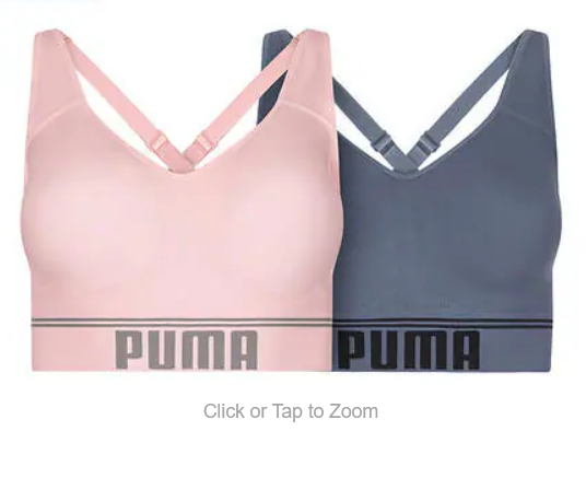 PUMA Women's Seamless Sports Bra  Seamless sports bra, Sports bra, Puma  women