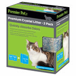 Premier Pet Premium Crystal Litter (6 bags total)