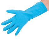 Comfort Latex Gloves, Small and Medium, 12-pack