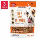 Premium Duck Dog Treats, 3-pack