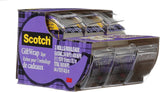 Scotch Tape Gift Wrap Tape, 19mm Wide x 10.1m, 3 Rolls in Dispensers