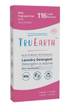 Tru Earth Eco-Strips Baby Laundry Detergent, 116 Wash Loads